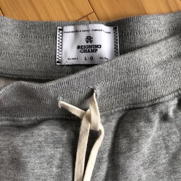 Reigning Champ Grey Joggers - Picture 2 of 4